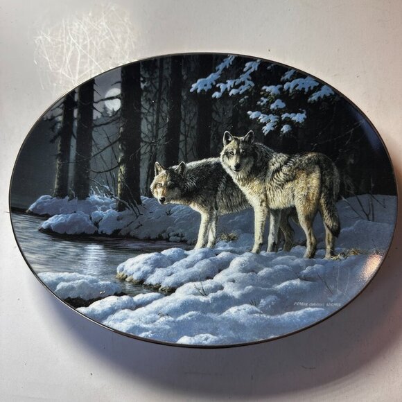 "SHADES OF GRAY " BY PERSIS CLAYTON WEIRS, DECORATIVE PLATE # 7730 A - Picture 1 of 6